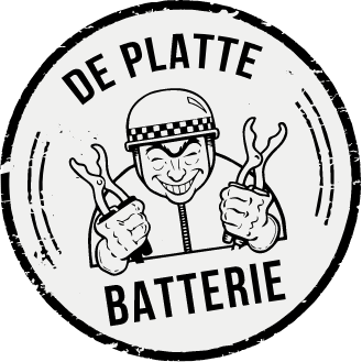 De Platte Batterie Footer Logo