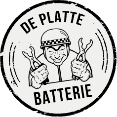 De Platte Batterie Logo